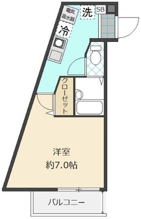 コンフォート由比ヶ浜の物件間取画像